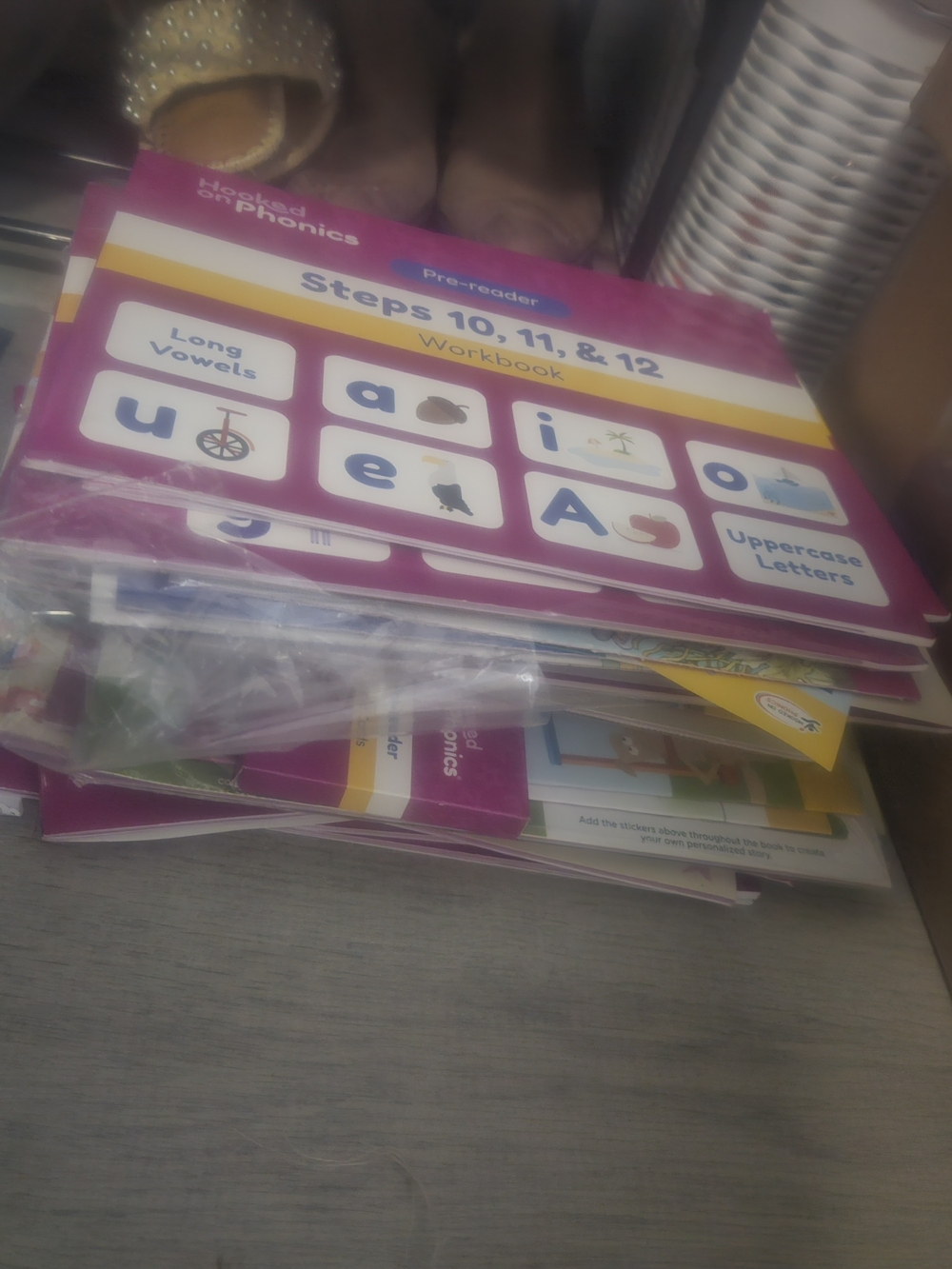 Pre Reader Phonics Steps 1-12 Workbooks And Book - Numbers And Counting Step1-12